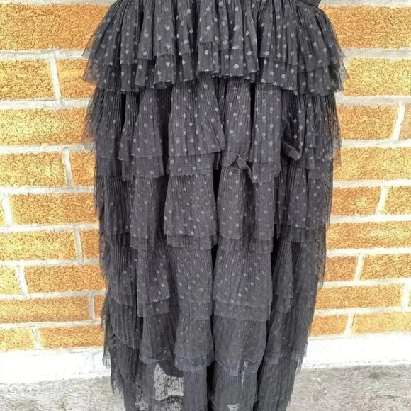 Collectif Courtney Polka Occasion Swing dress 10 - Picture 10 of 13